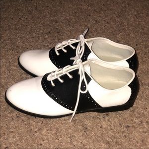 Saddle shoes unisex